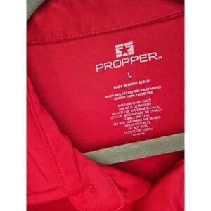 Propper Mens Snag-Free Performance Polo‎ Shirt Red Tactical Utility Size L